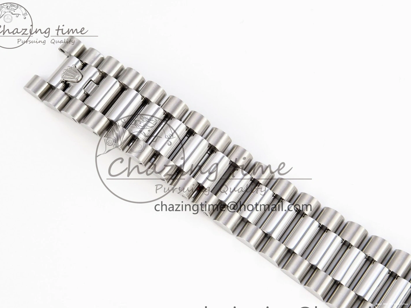 Good Copy Rolex Watches GSF Dial Bezel White Sustainable A 1920 40 SS Roman on Weight DayDate Diamonds Bracelet Gain President 1227